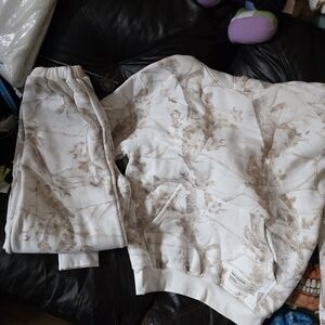 Women's Cream Joggers